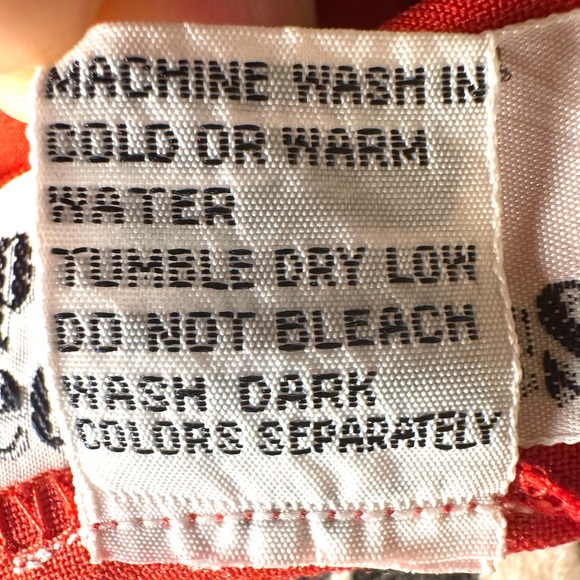 Vintage Sport Necessities Red Pleated Mini Tennis Skirt - Picture 7 of 8